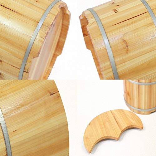 Spa de pies de madera natural BABYCE para hogar miniatura 4