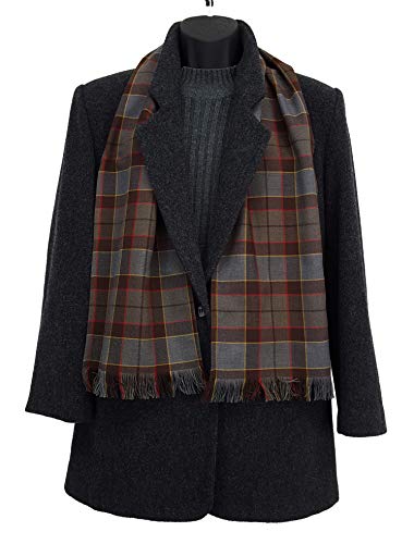 The Celtic Croft OUTLANDER Jamie Fraser Tartan Poly/Viscose Scarf - Officially Licensed3