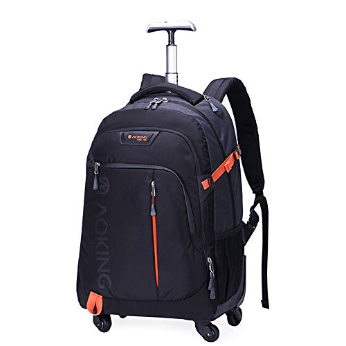 MKJYDM Mochila de Viaje Bolso de Viaje Bolsa de Ordenador de Viaje de Negocios Mochila con Ruedas Universal Ultraligera Trolley Bag Bolsa de Trolley de Gran Capacidad Mochila Trolley