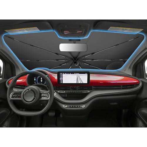Pare-soleil pour Fiat 500E et 500C 2018-2025 : protection premium sur mesure SHAOHAO