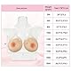 FESVINA Strap on Silikon Brust Formt Fake Boobs für Crossdresser Transgender Cosplay Mastektomie A Cup 500g/Paar
