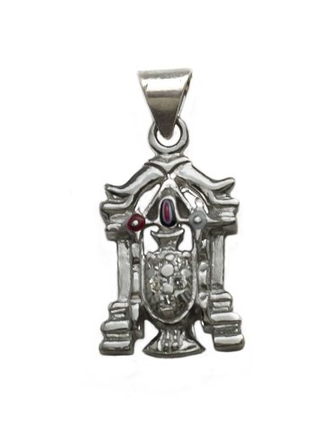 Unisex 925 Sterling Silver Locket (Multicolour)