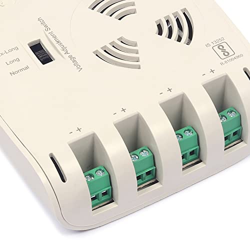 Image of UC-104F - 4-Channel SMPS Power Supply Adapter - Supports Up to 4 CCTV Cameras for Video Surveillance Systems - Black - 4 Channel