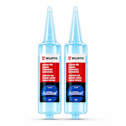 Wuerth Aditivo AdBlue Wurth Monodosis 20 ml, Anticristalizante Sistema SCR, Limpieza Inyector AdBlue, Evita Fallos y Cristalización (2)