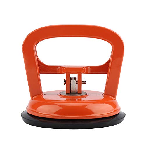 YAOGOHUA Aluminum Alloy Vacuum Suction Cup Glass Lifter Puller for Moving Glasses Tiles Mirrors (1 Claw)