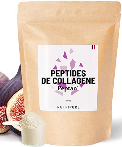 Peptides de Collagène Peptan • Complément Alimentaire Sport • Collagène, Acides Aminés, Protéine • Produit Breveté • Sans OGM ni Additifs • Sachet de 310g • 1 Mois • Made in France • Nutripure