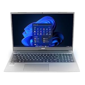 Acer Aspire Lite AMD Ryzen 5 5500U Premium Thin and Light Laptop (16 GB RAM/1 TB SSD/Windows 11 Home) AL15-41, 39.62 cm (15.6″) Full HD Display, Metal Body, Steel Gray, 1.59 KG