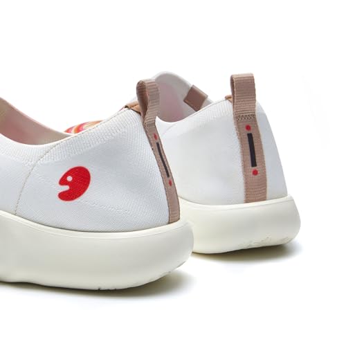 UIN Art Travel Shoes Slip On Knit Comfort Loafers Lightweight Fashion Sneaker Toledo Ⅰ Bodil Jane Sun Rays2