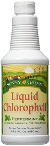 Sunny Green Liquid Chlorophyll Peppermint, 16.2-Ounce by Sunny Green