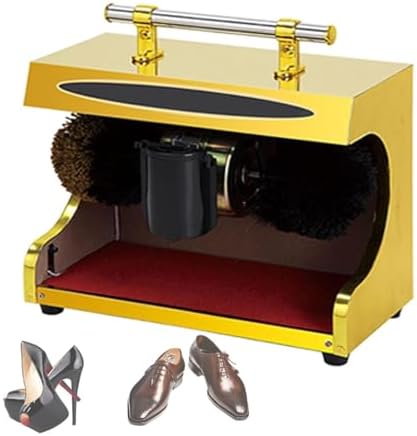 Cact Electric Shoe Polisher with Dual Brushes – Automatic Shoe Shine Machine for Home, Office, Hotel & Bank – Compact Footwear Care Solution for Effortless Shine