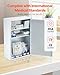 VEVOR 3-Shelf First Aid Cabinet, 1000 Pieces, Large Capacity First Aid Kit, Wall Mounted Medicine Cabinet, OSHA & ANSI 2015 (Class A), Industrial Emergency Metal Med Box, for Business and Worksite