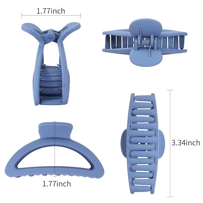 Image of Hair Accessory Combo Pack - Includes Tic Tak Clips, Bullet Pins, Bobby Pins, Juda Pins and Safety Pins for Women & Girls (D shape)