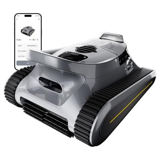 Robot Aspirapolvere Intelligenti Pulitore robotico per piscina senza fili - Aspirapolvere per piscina Motore brushless da 180 W, aspirazione 45.000 Pa, arrampicata a parete, navigazione Sonar, Robot automatico per piscina a 3