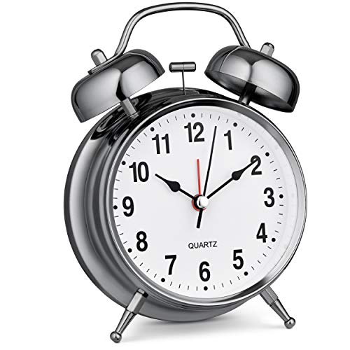 Extra Loud Retro Twin Bell Clock product image