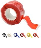 Domain Cycling - Bike Handlebar Tape - Self-Fusing Silicone Waterproofing Tape - 10 Ft Roll of...