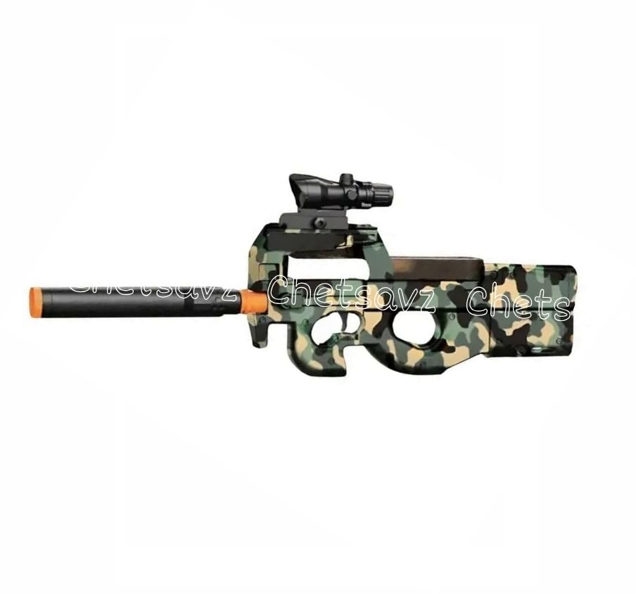 Chetsavz - Gun & Foam Blaster for Outdoor Activities Shooting Time with Small Balls for Adults Original Gun Automatic - Camo Small Balls Blaster Gun (B0DGLLJDHM) Amazon Price History, Amazon Price Tracker