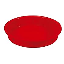 Guardini, Tortiera liscia Ø 24 cm, Silicone alimentare, Rosso, Made in Italy, Linea Juliette