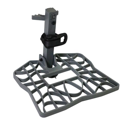 Sebnux Aluminum Tree Saddle Platform Tree Saddle System Platform for Hunting (Dark Gray, 16 * 15...