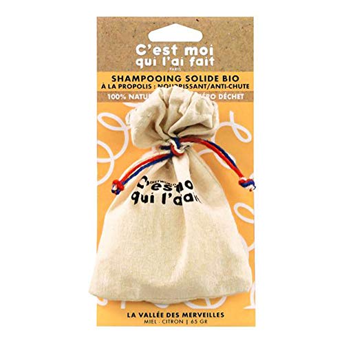 Diet World - Shampooing Solide A La Propolis Nourrissant Et Anti Chute C est Moi Qui L ai Fait 65g Diet World