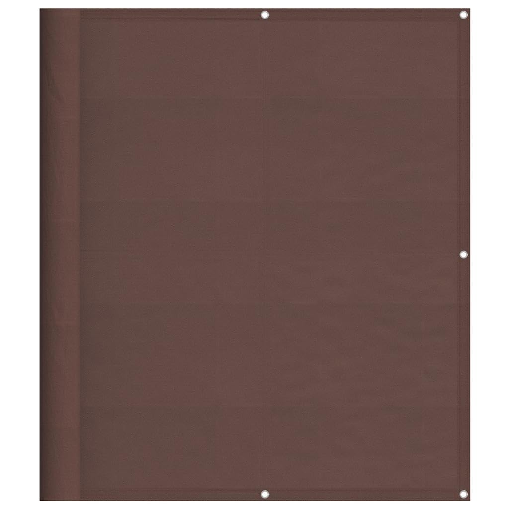 Frangivista per balcone, colore antracite, 75 x 300 cm, per ringhiere da balcone e recinzione da giardino, protezione dal vento in tessuto Oxford, resistente alle intemperie