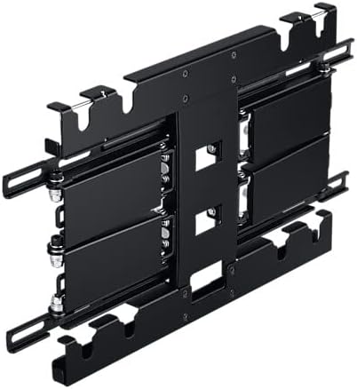 Rear view of the TV mount, showing the attachment points for the television