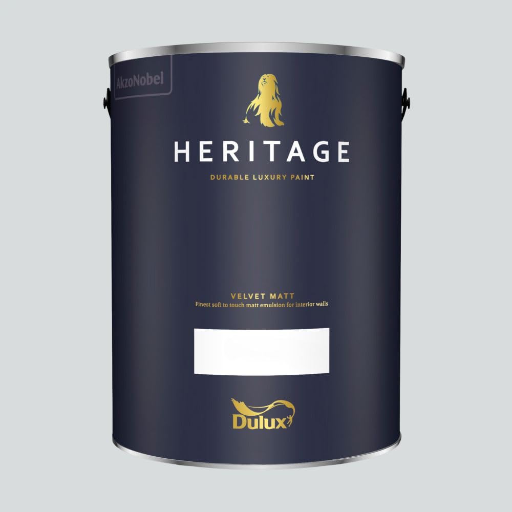 Paint Stop White Dulux Trade Heritage Matt Linen 5L