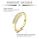 WillTen 3Pcs Gold Edelstahl Vintage Unisex Zehenring Set, Blume, CZ, Verdreht, Welle, Einfach, Pfeil & Blatt Design, Sommer Strand Fuß Schmuck für Frauen & Männer