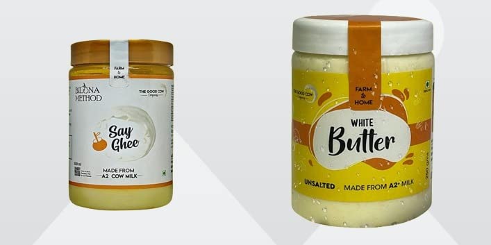 See full amazon price history chart for The Good Cow Co - Pure A2+ Artisanal Unsalted White Butter 250 GMS & Bilona Ghee 250 GMS Combo (Pack of 2) The Good Cow Co - Pure A2+ Artisanal Unsalted White Butter 250 GMS & Bilona Ghee 250 GMS Combo (Pack of 2) (B0BWF4858R) Amazon Price History, Amazon Price Tracker
