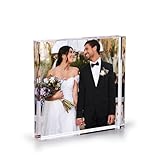 Acrylic Photo Block - 8x8' Thick Personalized Custom Photo Gift