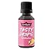 Flavour Drops GymQueen Tasty Drops 30ml, kalorienfreie, zuckerfreie und fettfreie Flavdrops, Aroma Tropfen zum Süßen von Lebensmitteln, Geschmackstropfen ohne Künstliche Farbstoffe, Apfelkuchen
