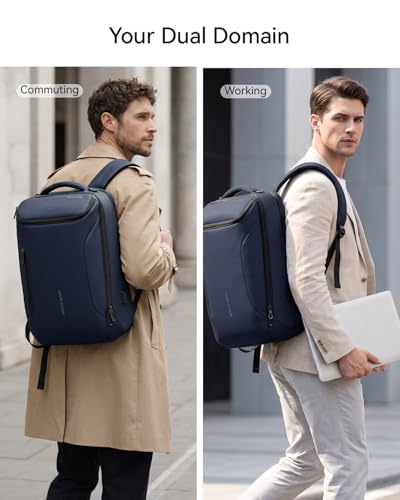 Image of MARK RYDEN Business Backpack for Men, 17.3 Inch Laptop Backpack | Waterproof Tech Backpack with USB Charging Port, Professional Work Backpack for Travel, Office, College, Commuting, Hiking