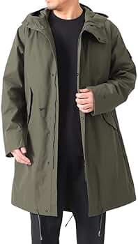 ストーンアイランド　モッズコート　カーキ　L STONE ISLAND（モッズコート）のフリマアイテム一覧