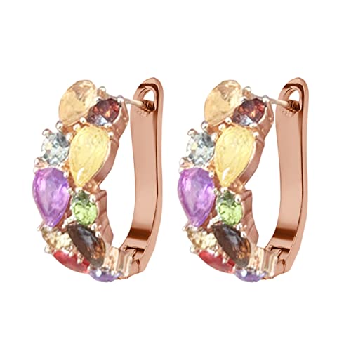 Boucles d'oreilles silicone pour femmes pendantes colorées légères