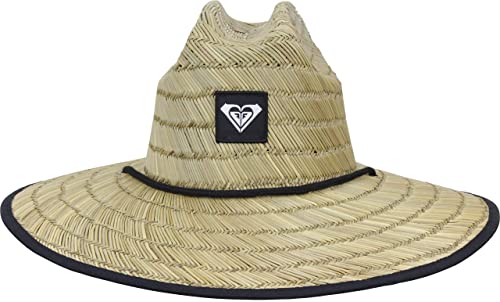 Roxy Womens Tomboy Straw Sun Hat, True Black, Medium-Large Us #TOP2