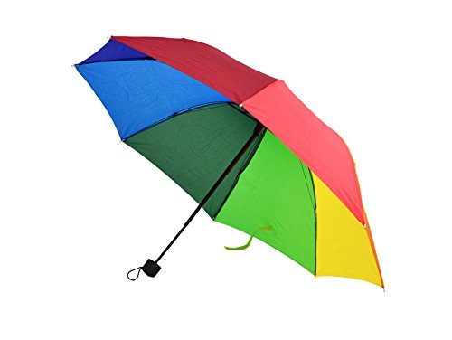 Home-X Rainbow Umbrella, Travel Umbrella, Folding Umbrella #TOP22