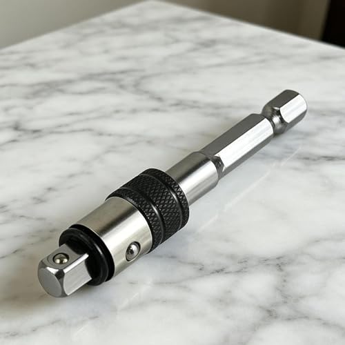 Adaptador de vástago hexagonal de 1/4 para evitar holguras en tornillos 5