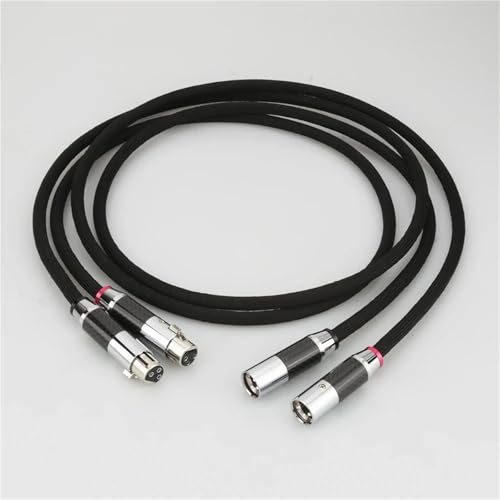 Cable de audio XLR 0.5 m calidad Hi-End miniatura 3