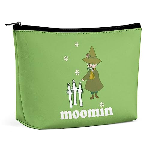 ムーミン スナフキン 化粧ポーチ レディース おしゃれ メイクポーチ ポーチ 大容量 コスメポーチ かわいい 収納ケース トラベルポーチ 持ち運び 人気 キャラクター 化粧バッグ 化粧道具 防水 収納ポーチ 多機能 ギフト プレゼント