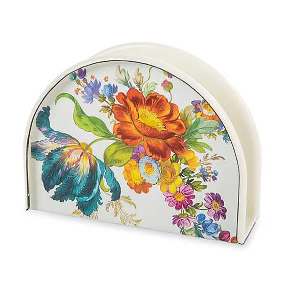 MacKenzie-Childs Flower Market Enamel Napkin Holder
