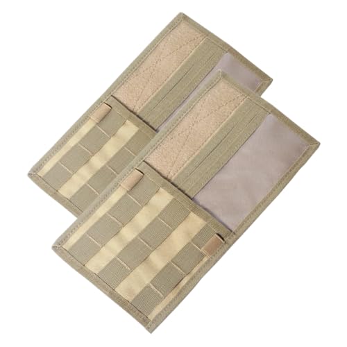 2 Pezzi Organizer per Visiera Auto Porta Occhiali da Sole con Cinghie Regolabili Tasche per Carte e Accessori Custodia Salvaspazio per Interni Veicolo