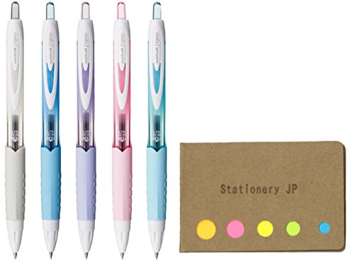 Uni-Ball Signo 307 Retractable Gel Ink Pen, Ultra Micro Point 0.38mm, Black Ink