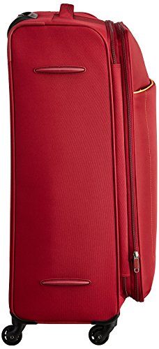 Image of American Tourister Jamaica Polyester 80CM Wine RED Soft Suitcase
