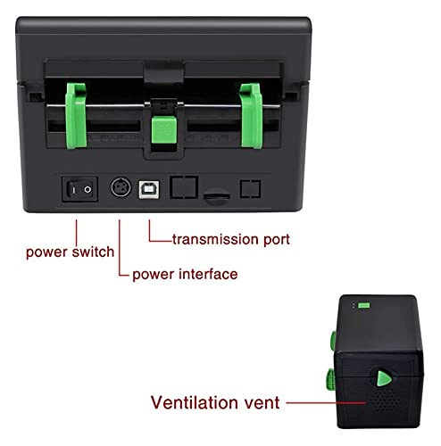 Image of Label Printer-High Speed 4x6 Thermal Printer for Shipping & Postage Labels Home Office Support Multiple Systems(USB Port)