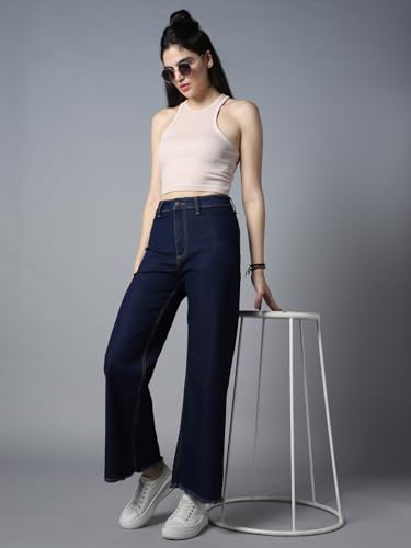 Image of HIGH Star Women's Straight Fit Mid Rise Jeans
