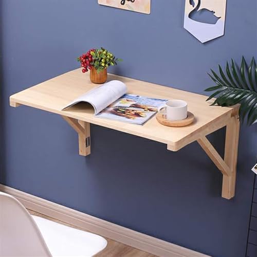 Table murale à abattant 120cm rabattable pour buanderie et bureau