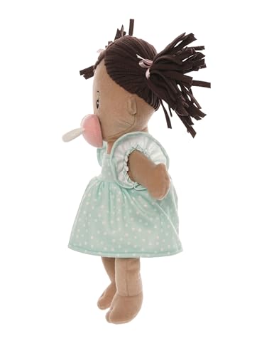 Muñeca Love, Stella Soft Baby Doll Beige con Coletas Marrones miniatura 3