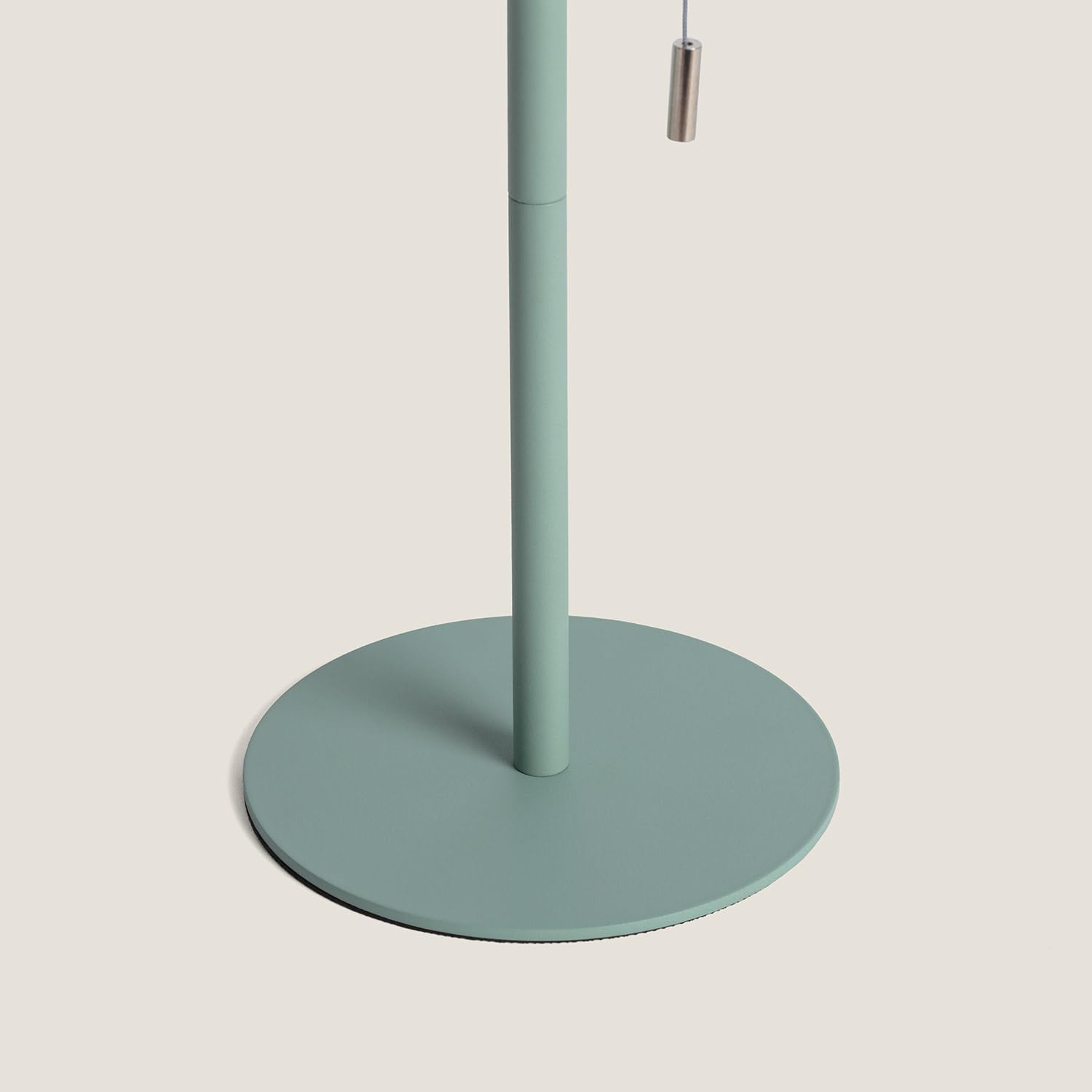 LEDKIA LIGHTING Lámpara de Mesa Solar Exterior LED 1.2W Metal Aldana Verde Celadón
