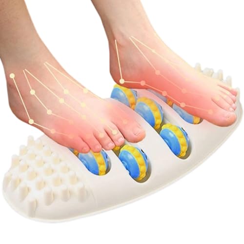 Uozonit Fußroller | Tiefengewebe-Muskelentspannendes Reflexzonenwerkzeug – Fußmassage unter dem Schreibtisch, für Vater, Mutter, Senioren, Mutter, Väter, ältere Menschen, Frauen, Männer, Familien