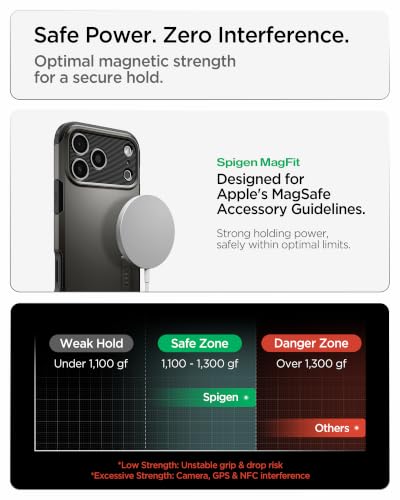 Image of Spigen Tough Armor MagFit for iPhone 17 Pro Max Case, Gunmetal