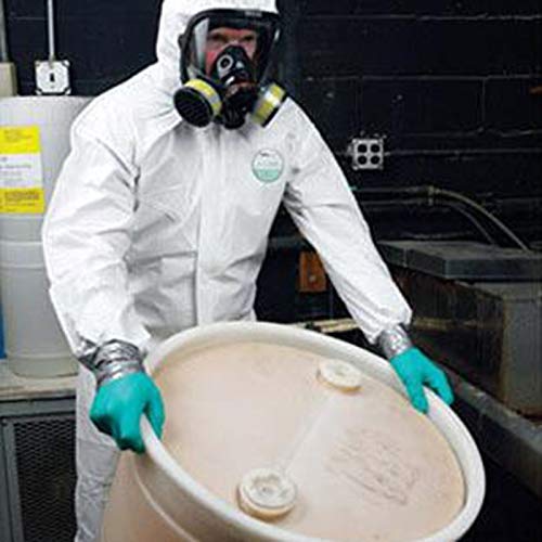 Vêtement de protection chimique gz avec film respirant anti-projection et sécurité globale